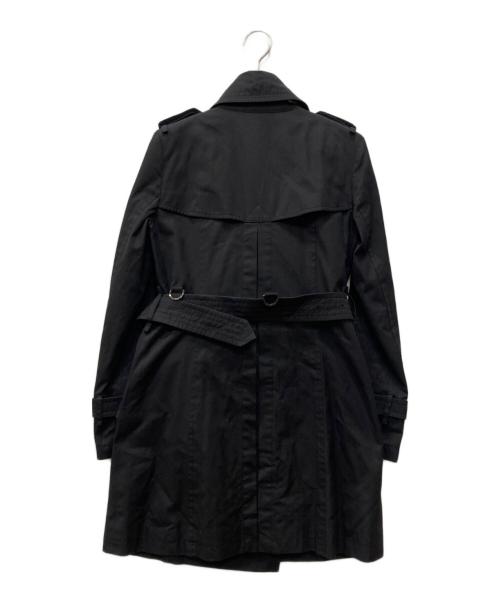 BURBERRY BLACK LABEL（バーバリーブラックレーベル）BURBERRY BLACK LABEL (バーバリーブラックレーベル) トレンチコート ブラック サイズ:38の古着・服飾アイテム