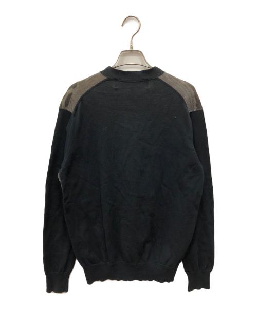COMME des GARCONS HOMME（コムデギャルソン オム）COMME des GARCONS HOMME (コムデギャルソン オム) カモ柄カーディガン ブラック サイズ:Ｍの古着・服飾アイテム