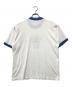 90'S BEASTIE BOYS (90年代ビースティボーイズ) ABAロゴ リンガーTシャツ ホワイト×ブルー サイズ:XL：18000円