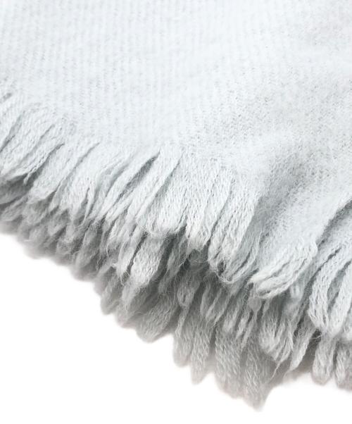 ASAUCE MELER（アソースメレ）ASAUCE MELER (アソースメレ) アルパカマフラー グレー サイズ:下記参照の古着・服飾アイテム