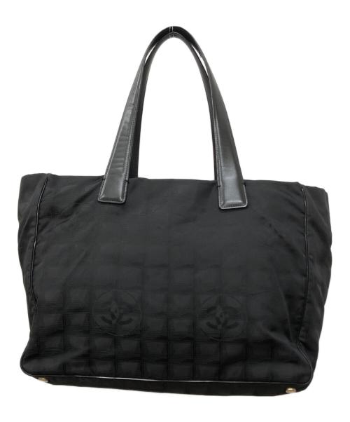 CHANEL（シャネル）CHANEL (シャネル) ニュートラベルライントートバッグ ブラック サイズ:下記参照の古着・服飾アイテム
