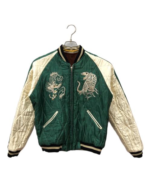 東洋エンタープライズ（トウヨウエンタープライズ）東洋エンタープライズ (トウヨウエンタープライズ) 別珍リバーシブルスカジャン ブラウン サイズ:Ｍの古着・服飾アイテム