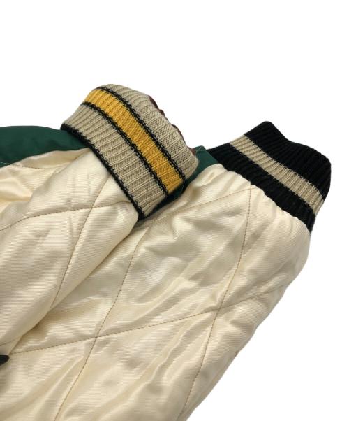 東洋エンタープライズ（トウヨウエンタープライズ）東洋エンタープライズ (トウヨウエンタープライズ) 別珍リバーシブルスカジャン ブラウン サイズ:Ｍの古着・服飾アイテム