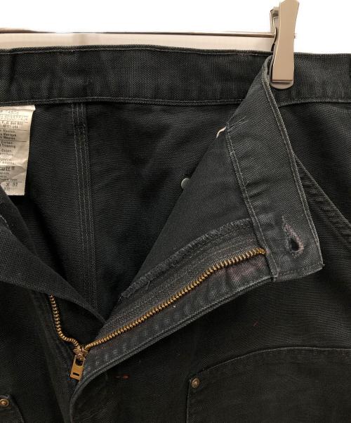 CarHartt（カーハート）CarHartt (カーハート) ダック地ダブルニーワークパンツ ブラック サイズ:Ｗ40の古着・服飾アイテム