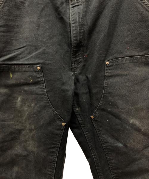 CarHartt（カーハート）CarHartt (カーハート) ダック地ダブルニーワークパンツ ブラック サイズ:Ｗ40の古着・服飾アイテム