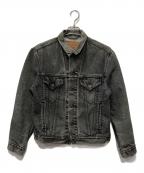 LEVI'Sリーバイス）の古着「先染めブラックデニムジャケット」｜ブラック