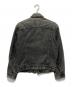 LEVI'S (リーバイス) 先染めブラックデニムジャケット ブラック サイズ:S：12000円