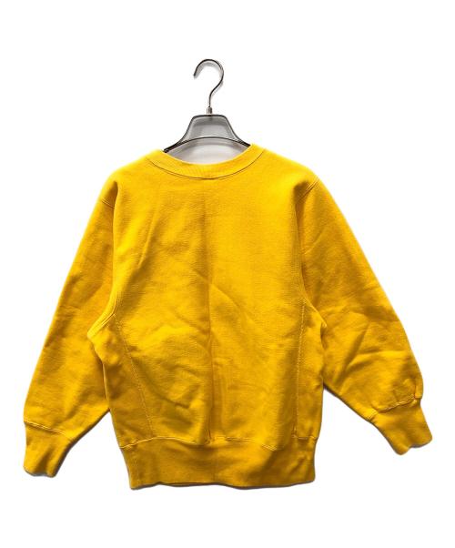 Champion（チャンピオン）Champion (チャンピオン) 目無しリバースウィーブスウェット イエロー サイズ:Sの古着・服飾アイテム