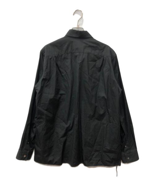 SOSHIOTSUKI（ソウシ オオツキ）SOSHIOTSUKI (ソウシ オオツキ) Kimono Breasted Shirts ブラック サイズ:Ｍの古着・服飾アイテム