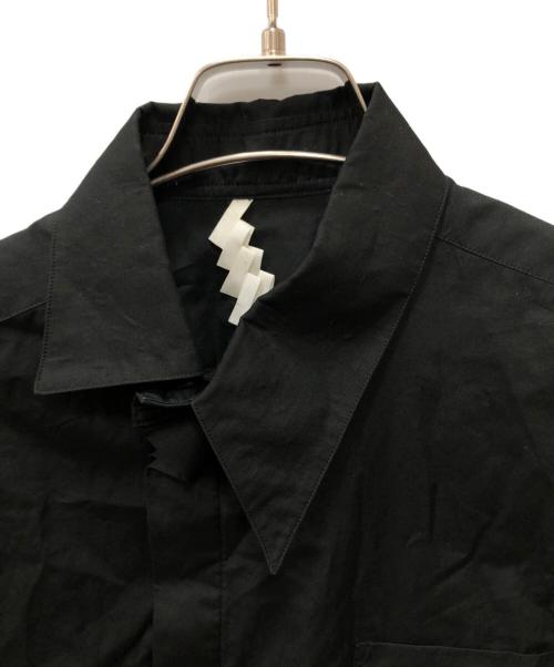 SOSHIOTSUKI（ソウシ オオツキ）SOSHIOTSUKI (ソウシ オオツキ) Kimono Breasted Shirts ブラック サイズ:Ｍの古着・服飾アイテム