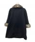 LUXORIAMODA (ルクスリアモダ) ファー切替カシミヤコート ブラック サイズ:42：18000円