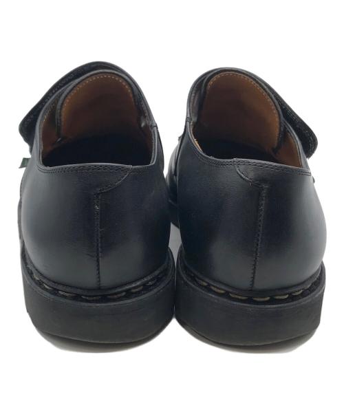 PARABOOT（パラブーツ）PARABOOT (パラブーツ) UNITED ARROWS (ユナイテッドアローズ) 別注VIENNE VELCRO ブラック サイズ:6 1/2の古着・服飾アイテム