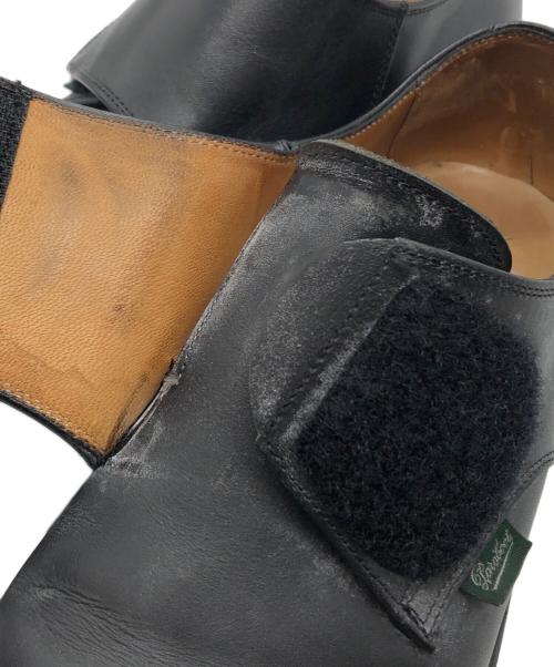 PARABOOT（パラブーツ）PARABOOT (パラブーツ) UNITED ARROWS (ユナイテッドアローズ) 別注VIENNE VELCRO ブラック サイズ:6 1/2の古着・服飾アイテム