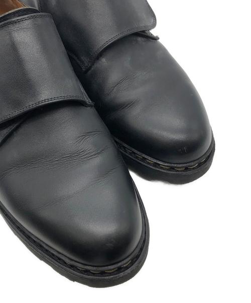 PARABOOT（パラブーツ）PARABOOT (パラブーツ) UNITED ARROWS (ユナイテッドアローズ) 別注VIENNE VELCRO ブラック サイズ:6 1/2の古着・服飾アイテム