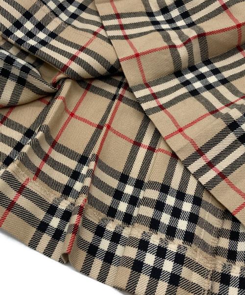 Burberry's（バーバリーズ）Burberry's (バーバリーズ) ノバチェックラップスカート ベージュ サイズ:38の古着・服飾アイテム