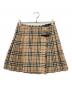 Burberry's（バーバリーズ）の古着「ノバチェックラップスカート」｜ベージュ
