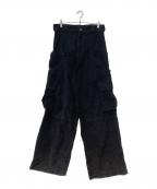 HYACYNハイアシン）の古着「PANTS SEVAR ROF CORDUROY」｜ブラック