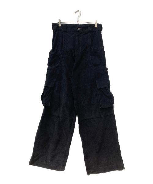 HYACYN（ハイアシン）HYACYN (ハイアシン) PANTS SEVAR ROF CORDUROY ブラック サイズ:Ｍの古着・服飾アイテム