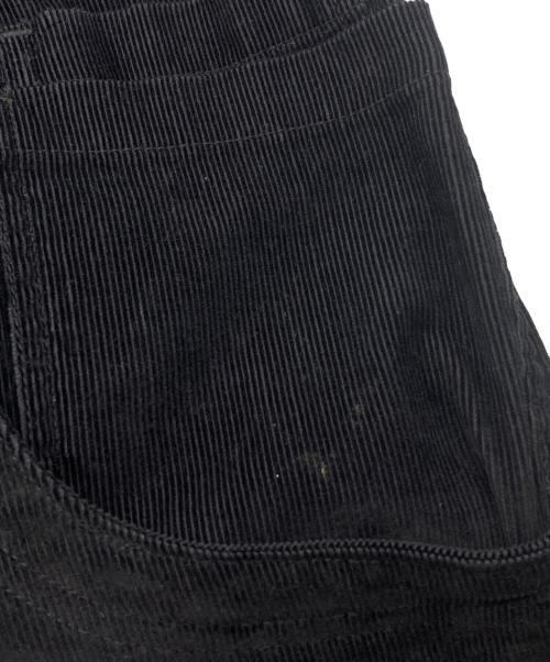 HYACYN（ハイアシン）HYACYN (ハイアシン) PANTS SEVAR ROF CORDUROY ブラック サイズ:Ｍの古着・服飾アイテム