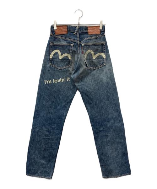 EVISU（エヴィス）EVISU (エヴィス) デニムパンツ インディゴ サイズ:29×35の古着・服飾アイテム