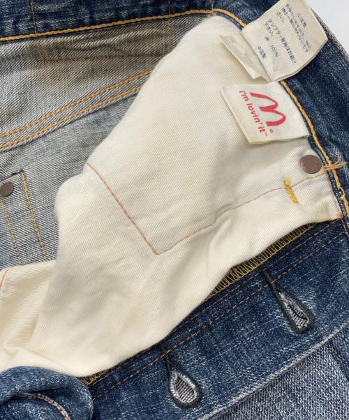 EVISU（エヴィス）EVISU (エヴィス) デニムパンツ インディゴ サイズ:29×35の古着・服飾アイテム