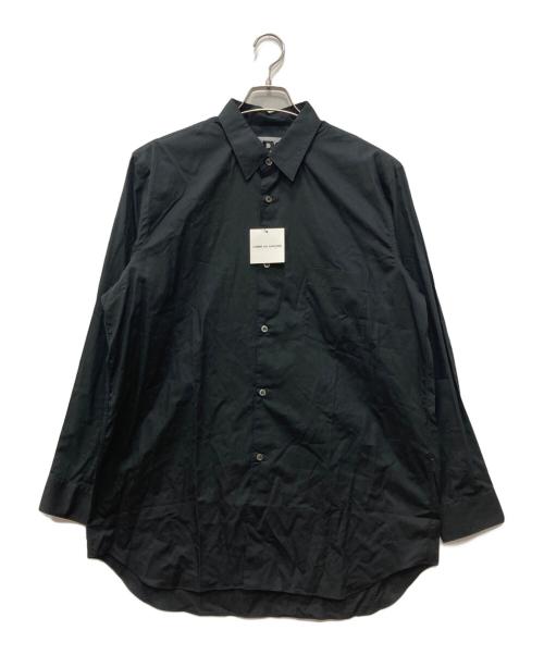 CDG（シーディージー）CDG (シーディージー) 長袖バックプリントシャツ ブラック サイズ:XLの古着・服飾アイテム