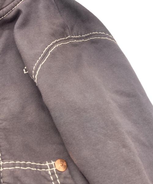 TRUE RELIGION（トゥルー レリジョン）TRUE RELIGION (トゥルー レリジョン) ジップパーカー ブラウン サイズ:Sの古着・服飾アイテム