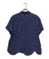 COMME des GARCONS COMME des GARCONS (コムデギャルソン コムデギャルソン) 総柄レーヨンS/Sシャツ ネイビー サイズ:M：9000円