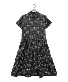 tricot COMME des GARCONS（トリココムデギャルソン）の古着「半袖ワンピース」｜ブラック
