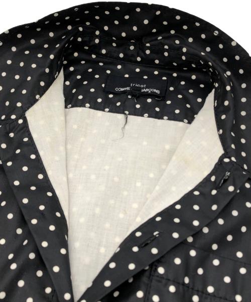 tricot COMME des GARCONS（トリココムデギャルソン）tricot COMME des GARCONS (トリココムデギャルソン) 半袖ワンピース ブラック サイズ:Mの古着・服飾アイテム