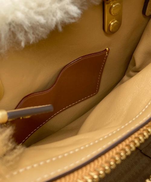 COACH（コーチ）COACH (コーチ) ローグ 20・パッチワーク ベージュ サイズ:下記参照の古着・服飾アイテム