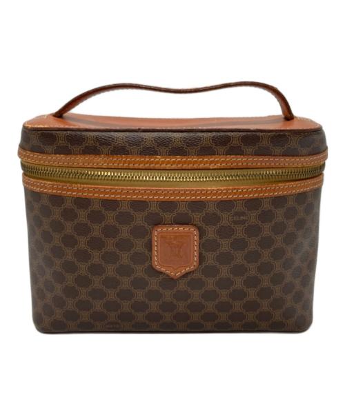 CELINE（セリーヌ）CELINE (セリーヌ) バニティバッグ ブラウンの古着・服飾アイテム