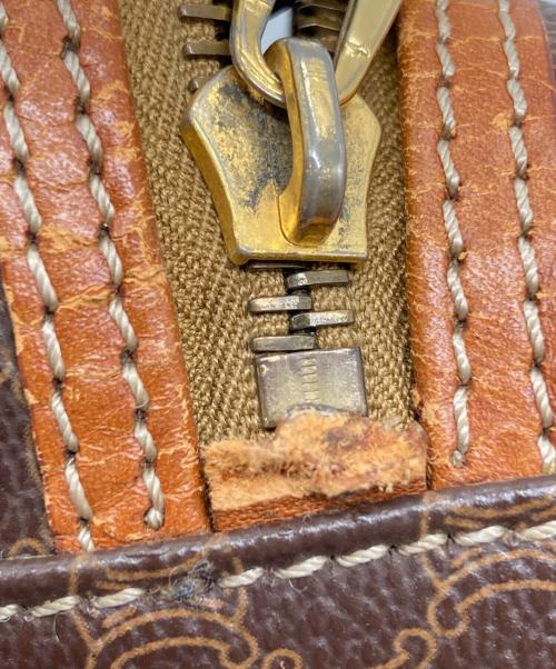 CELINE（セリーヌ）CELINE (セリーヌ) バニティバッグ ブラウンの古着・服飾アイテム