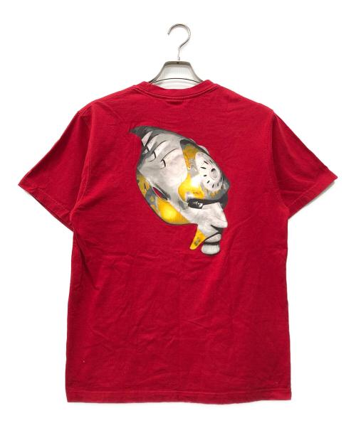 OAKLEY（オークリー）OAKLEY (オークリー) プリントTシャツ レッド サイズ:Mの古着・服飾アイテム