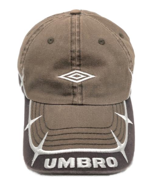 UMBRO（アンブロ）UMBRO (アンブロ) SLAM JAM (サイアム ジャム) SPIKES CAP ブラウン サイズ:下記参照の古着・服飾アイテム