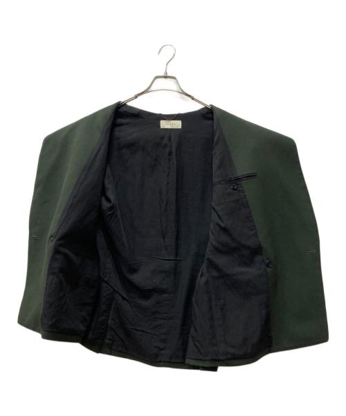 jieda（ジエダ）Jieda (ジエダ) ダブルテーラードジャケット グリーン サイズ:1の古着・服飾アイテム