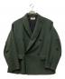 Jieda（ジエダ）の古着「ダブルテーラードジャケット」｜グリーン