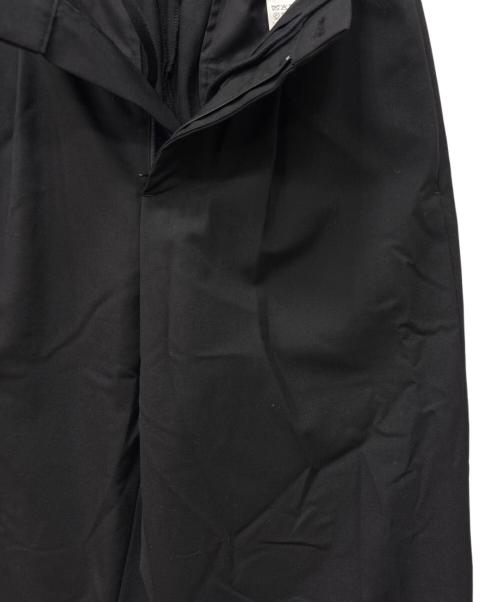 ATON（エイトン）ATON (エイトン) WOOL TORPICAL LOOSE FIT PANTS ブラック サイズ:2の古着・服飾アイテム