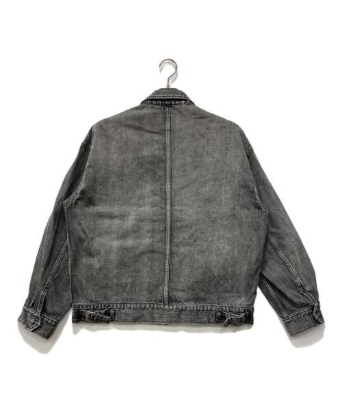 Graphpaper（グラフペーパー）Graphpaper (グラフペーパー) Selvage Denim ZIP Jacket ブラック サイズ:1の古着・服飾アイテム