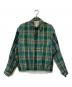 SCYE（サイ）の古着「チェックブルゾン」｜グリーン