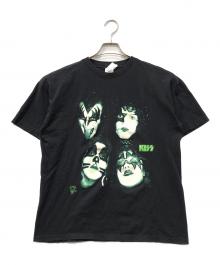 CRONIES（クロウニーズ）の古着「蓄光プリントTシャツ」｜ブラック