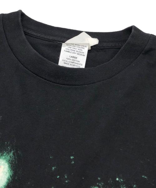 CRONIES（クロウニーズ）CRONIES (クロウニーズ) 蓄光プリントTシャツ ブラック サイズ:Lの古着・服飾アイテム