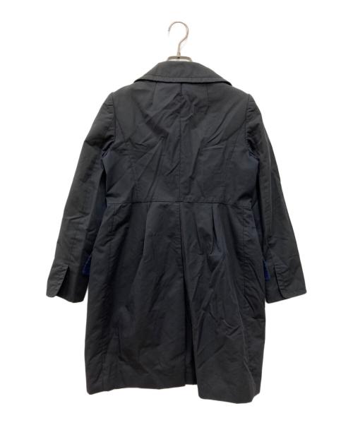 MIU MIU（ミュウミュウ）MIU MIU (ミュウミュウ) ダブルコート ネイビー サイズ:40の古着・服飾アイテム