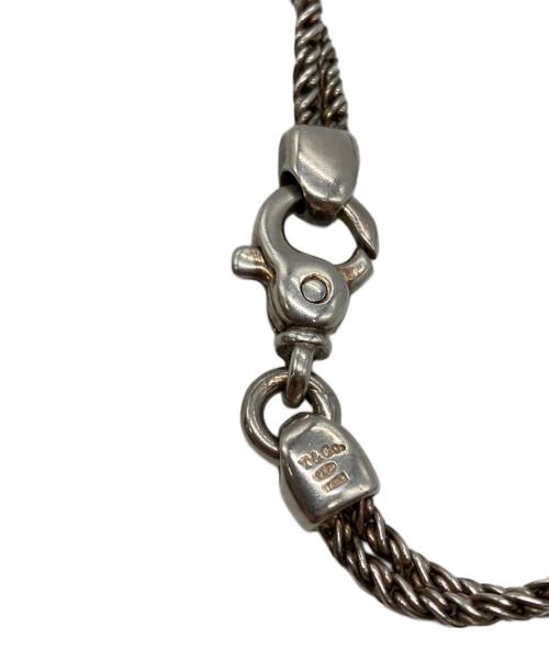 TIFFANY & Co.（ティファニー）Tiffany & Co. (ティファニー) ダブルロープセンターノットブレスレット シルバーの古着・服飾アイテム