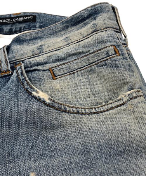 DOLCE & GABBANA（ドルチェ＆ガッバーナ）DOLCE & GABBANA (ドルチェ＆ガッバーナ) デニムパンツ インディゴ サイズ:44の古着・服飾アイテム
