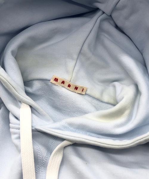MARNI（マルニ）MARNI (マルニ) ドローストリングパーカー スカイブルー サイズ:36の古着・服飾アイテム