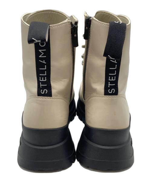 STELLA McCARTNEY（ステラマッカートニー）STELLA McCARTNEY (ステラマッカートニー) 8ホールブーツ アイボリー サイズ:36の古着・服飾アイテム