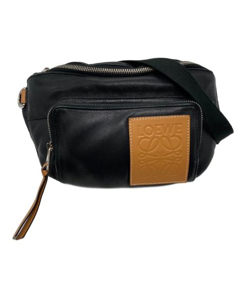 LOEWE（ロエベ）LOEWE (ロエベ) Bumbag Puffy ブラックの古着・服飾アイテム