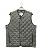 Traditional Weatherwear×BEAMSトラディショナルウェザーウェア×ビームス）の古着「Quilted Vest」｜グレー