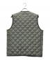 Traditional Weatherwear (トラディショナルウェザーウェア) BEAMS (ビームス) Quilted Vest グレー サイズ:38 未使用品：17000円